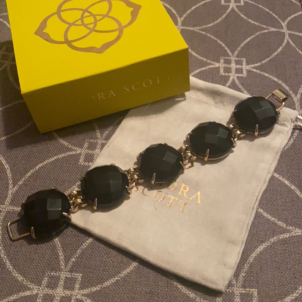 Kendra Scott Cassie Black Bracelet